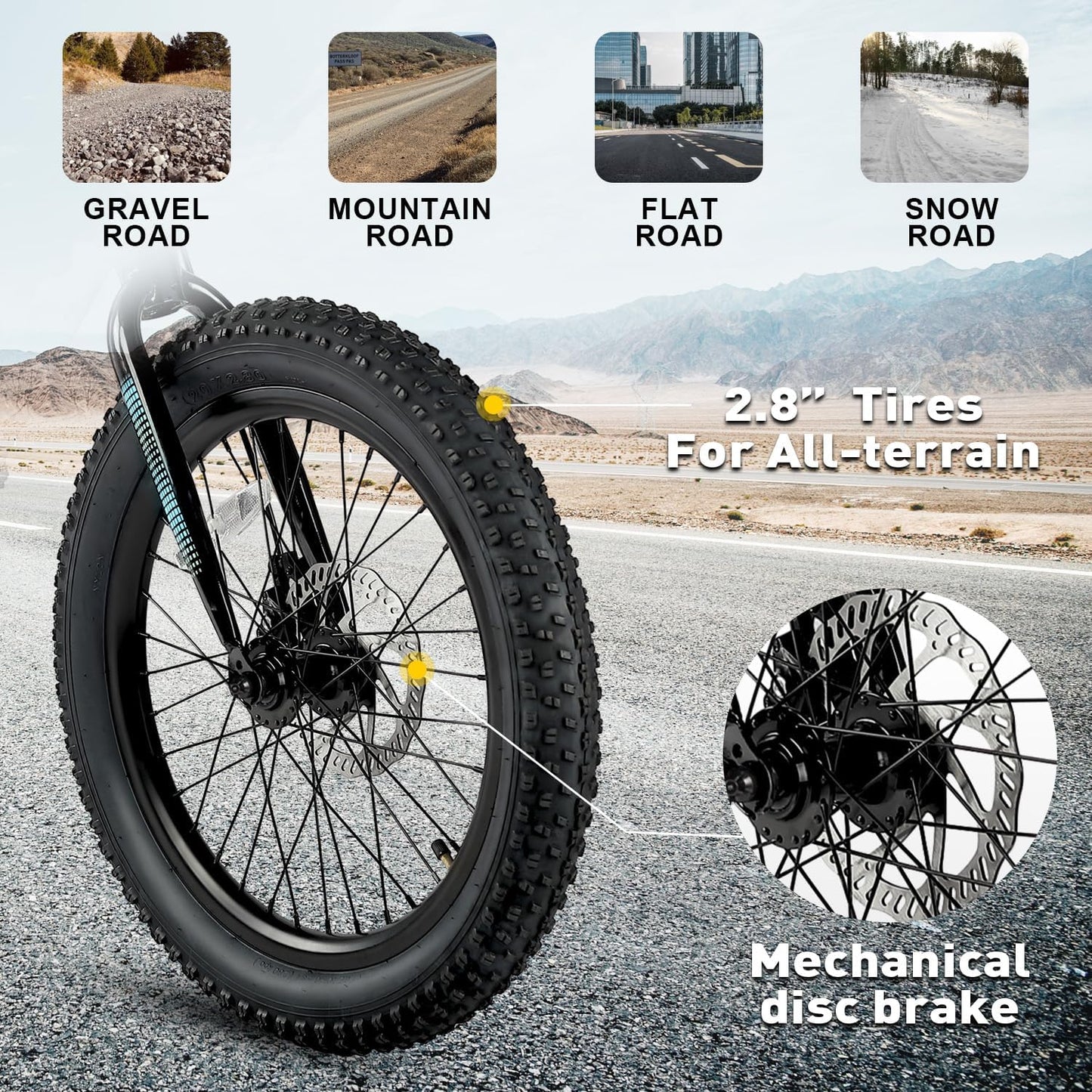 Mars Mountain Bike 20" Black GC-006