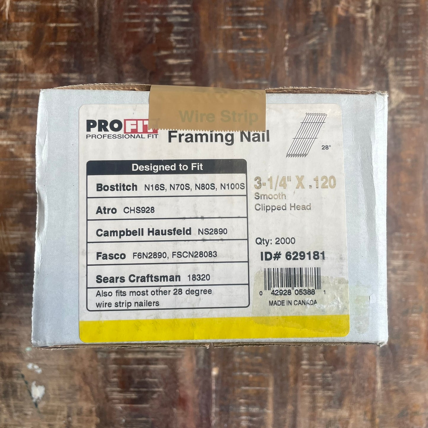 ProFit 629181 3-1/4x.120 Wire Nails 00-006