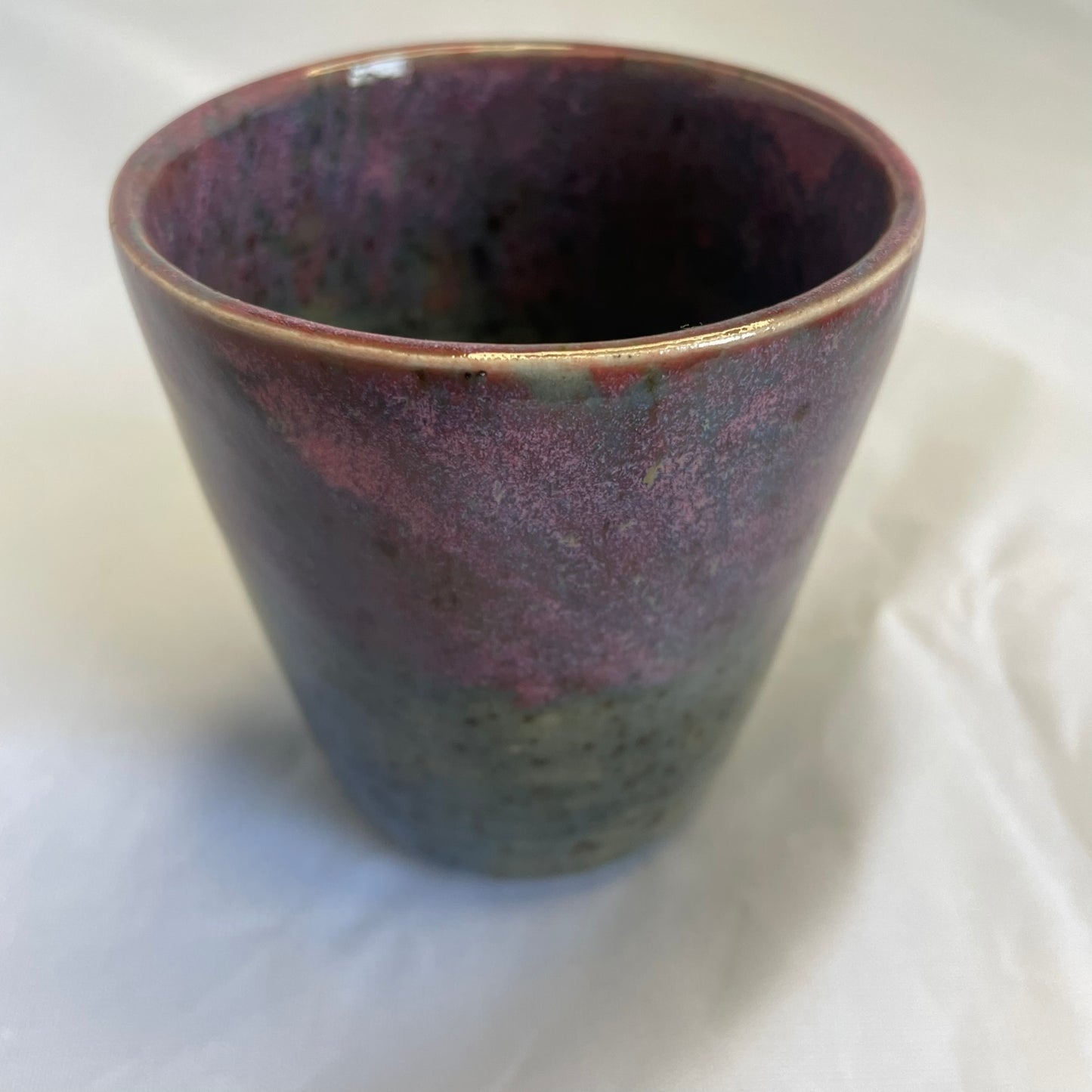 Plum Speckled Cup 51-007