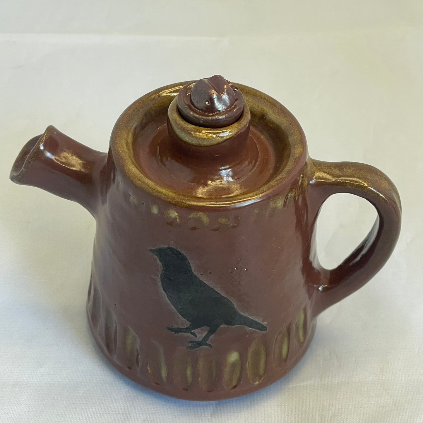 Crow Tea Pot 51-020