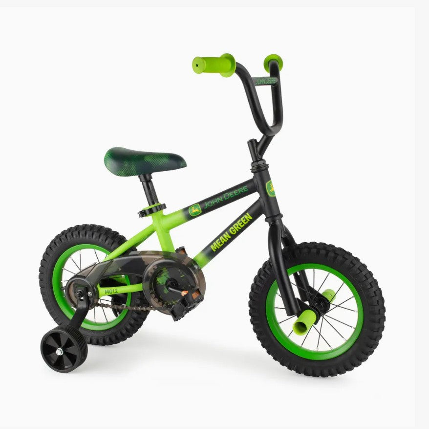 John Deere 12" Bike Mean Green