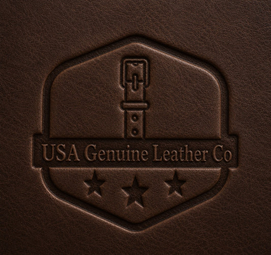 Barebones Wallet USA Genuine Leather Co